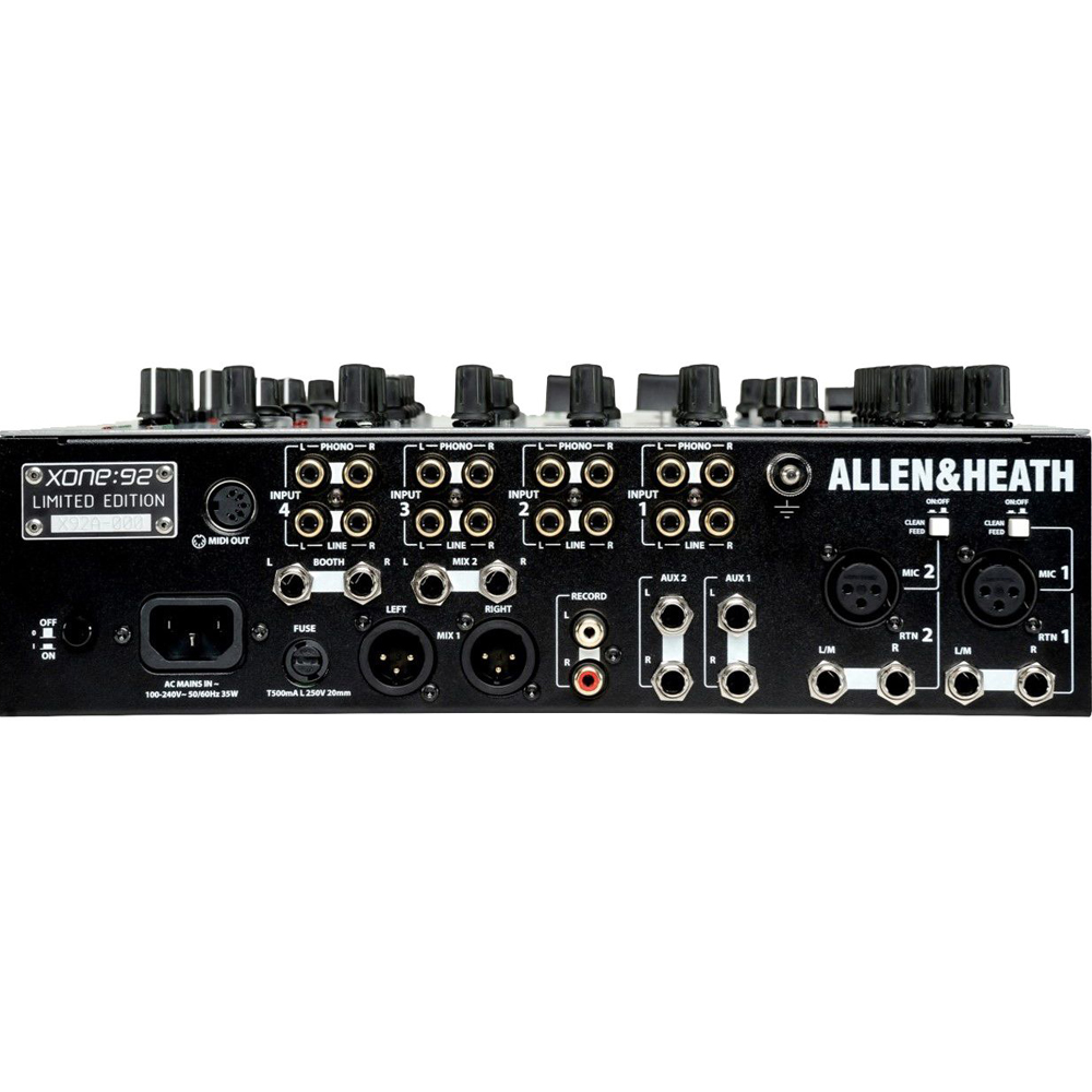 Allen & Heath Xone 92 Limited Edition - The Disc DJ Store